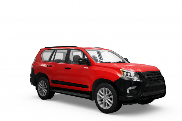 Car Mock-Up Isolated Design Psd