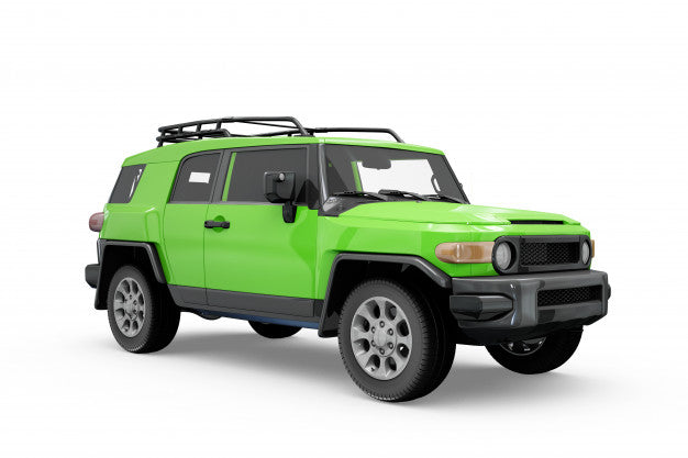 Car Mock-Up Isolated Design Psd