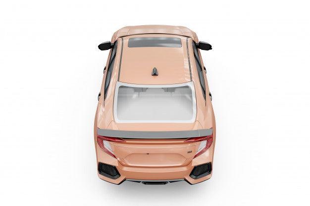 Car Mock-Up Isolated Design Psd