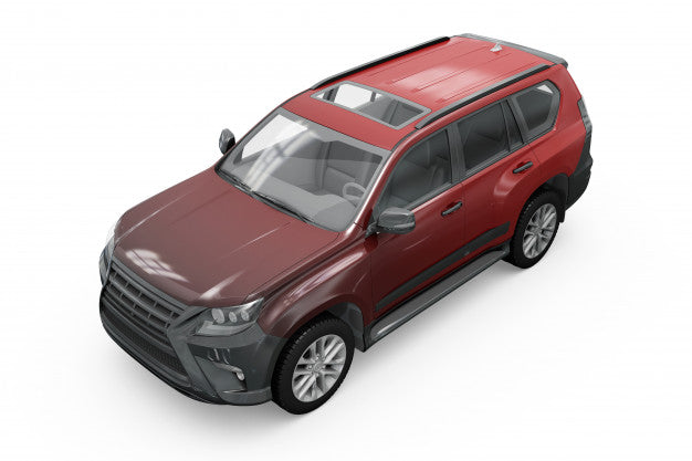 Car Mock-Up Isolated Design Psd