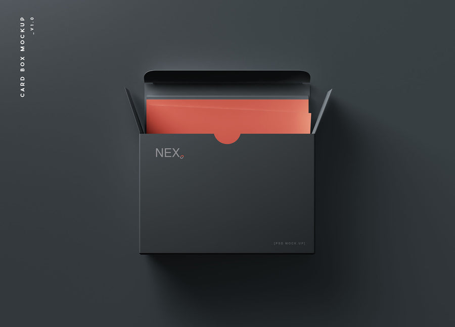 Card Box Mockup