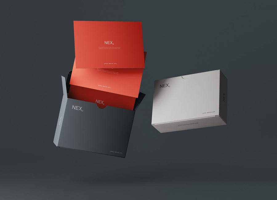 Card Box Mockup