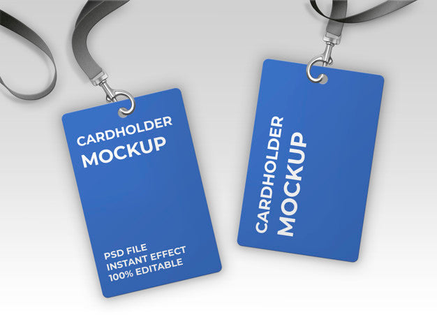 Card Holder Mockup Psd