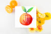 Card Mockup With Tropical Summer Concept With Fruits Psd