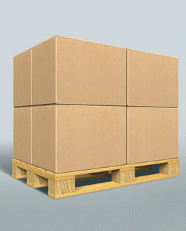 Cardboard Box Packaging Mockup