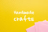 Cardboard With Message For Handmade Crafts Psd