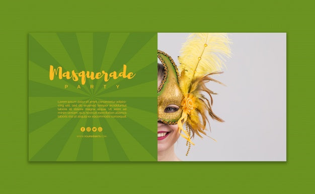 Carnival Banner Mockup Psd