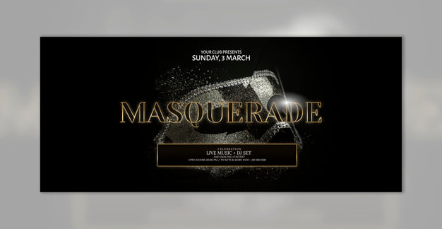 Carnival Banner Mockup Psd