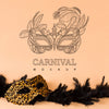Carnival Mockup With Image Of Mask Psd