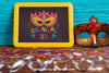Carnival Mockup With Leaning Slate Psd