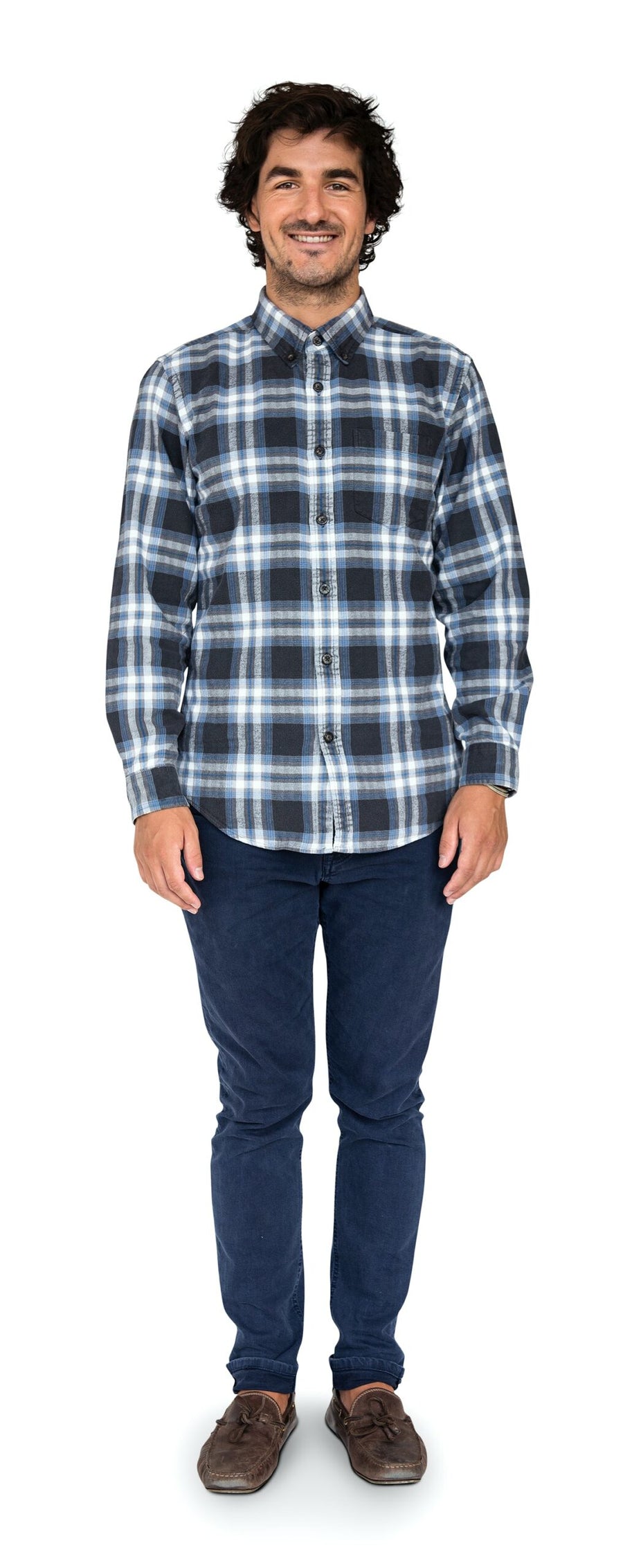 Caucasian Man Full Body Casual Concept