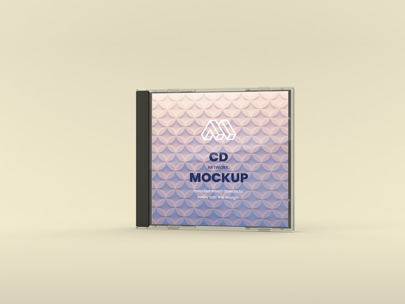 Cd Artwork Psd Mockup