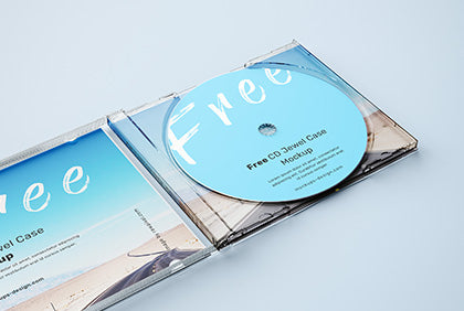Cd Jewel Case Mockup