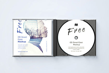 Cd Jewel Case Mockup
