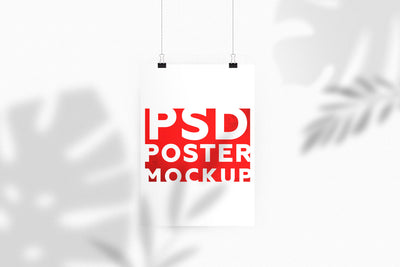 PSD Shadow Poster Mockup