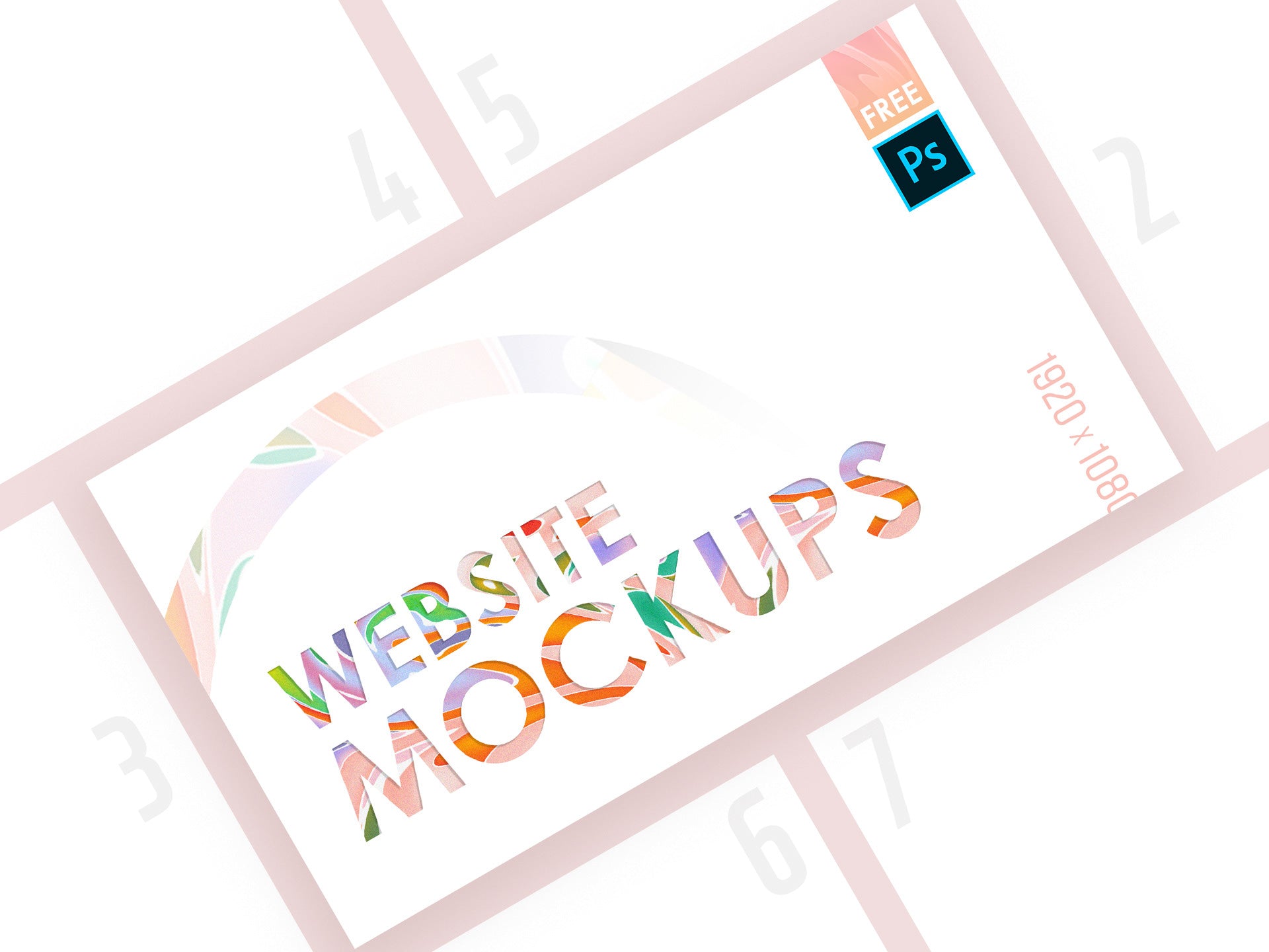 High Quality Web PSD Mockup Bundle