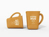 Ceramic Coffee Mug Branding Mockup Psd