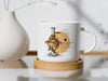 Ceramic Mug Branding Logo Mockup