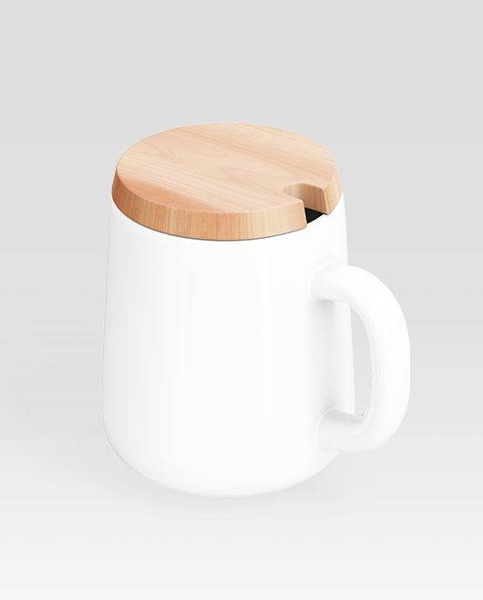 Ceramic Mug With Lid Mockup Psd Template