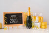 Chalkboard Mock-Up For New Year Party And Champagne Psd