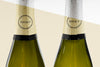Champagne Bottle Mock-Up Close-Up Psd