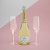 Champagne Bottle With Mock-Up Psd
