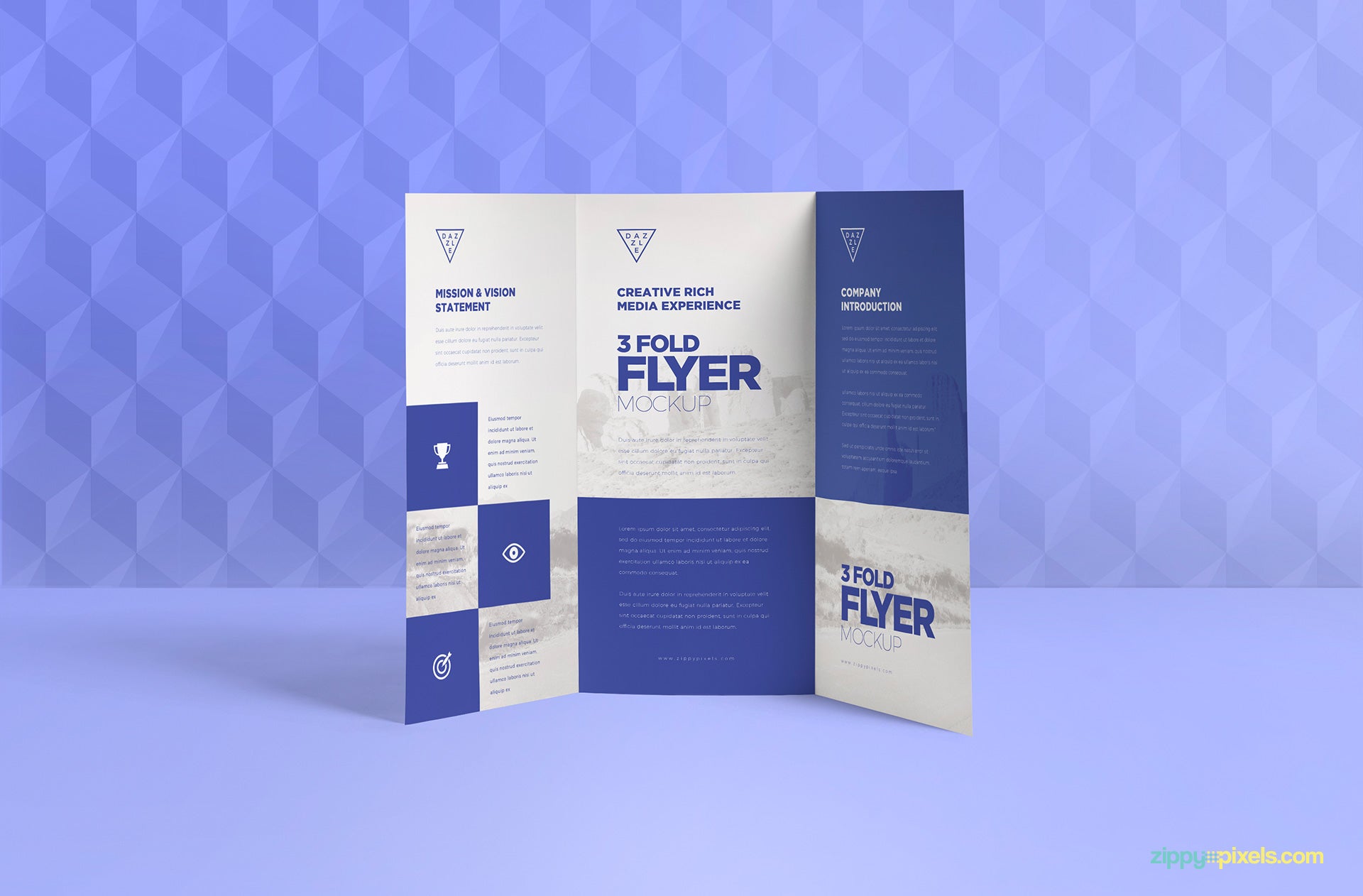 Tri-Fold Brochure Mockups