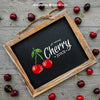 Cherry Concept With Slate Psd