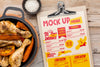 Chicken Meal Arrangement Mock-Up Psd