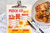 Chicken Meal Composition Mock-Up Psd