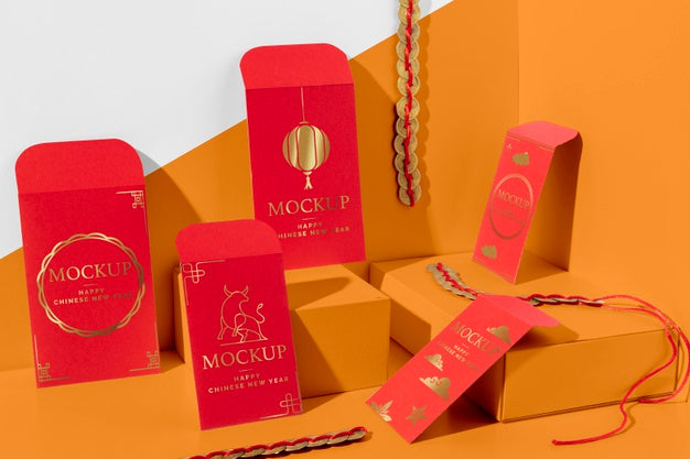 Chinese New Year Arrangement Psd