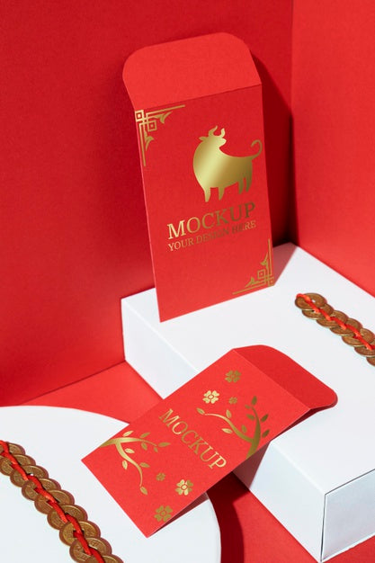 Chinese New Year Composition Psd