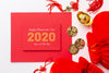 Chinese New Year Concept With Mock-Up Psd