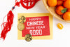Chinese New Year Concept With Orange Psd
