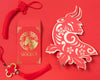 Chinese New Year Elements Composition Psd