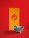 Chinese New Year Illustration With Delicious Bowl Of Rice Psd