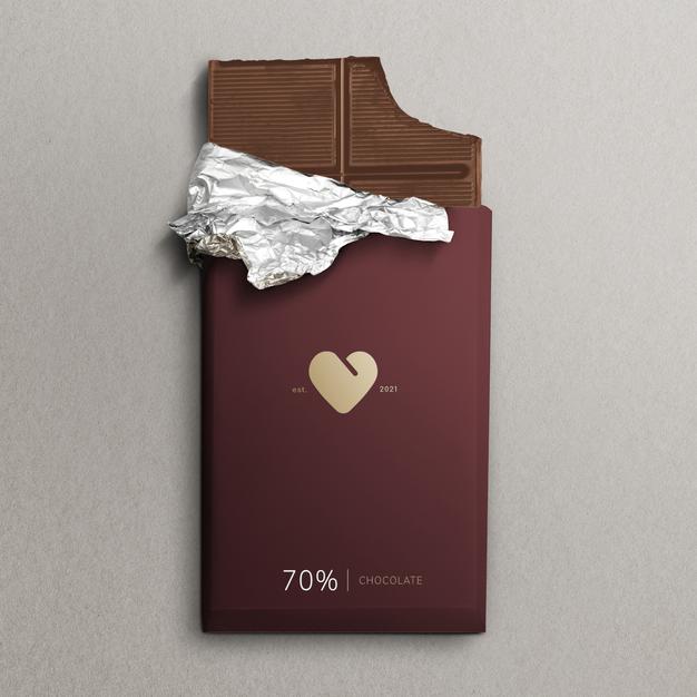 Chocolate Bar Mockup Psd