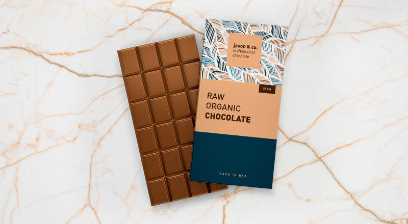 Chocolate Bar Packaging Mockup Psd