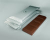 Chocolate Bars In Plastic Wrapping Mock-Up Psd