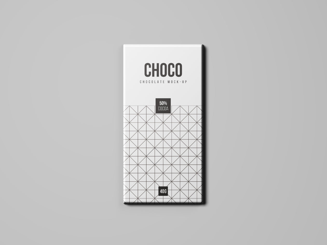 Chocolate Package Mockup