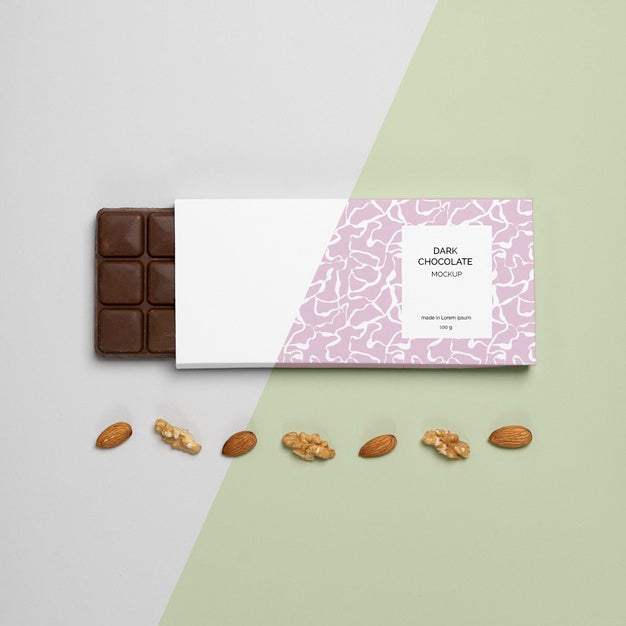 Chocolate Packaging Mockup Psd