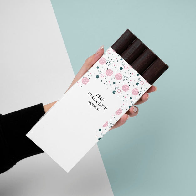 Chocolate Packaging Mockup Psd