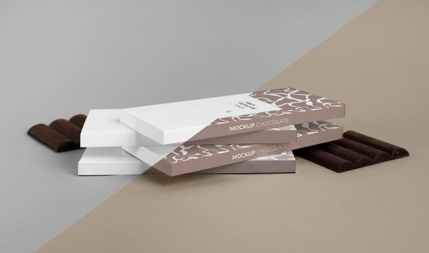 Chocolate Packaging Mockup Psd