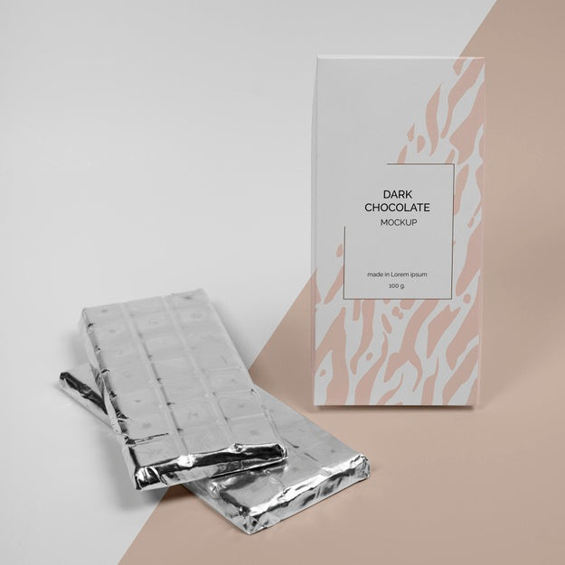 Chocolate Packaging Mockup Psd