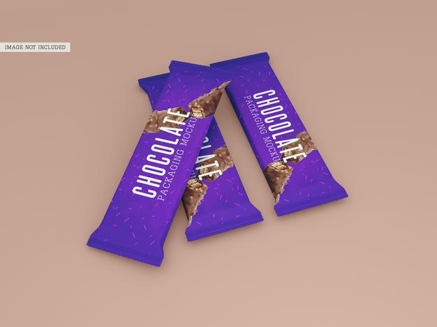 Chocolate Packaging Mockup Psd