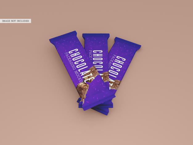 Chocolate Packaging Mockup Psd