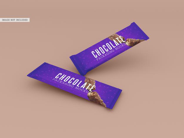 Chocolate Packaging Mockup Psd