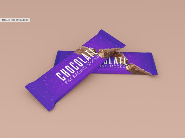 Chocolate Packaging Mockup Psd