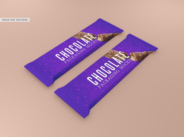 Chocolate Packaging Mockup Psd