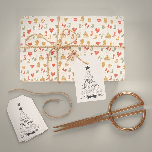 Christmas Card For Christmas Mock-Up Psd